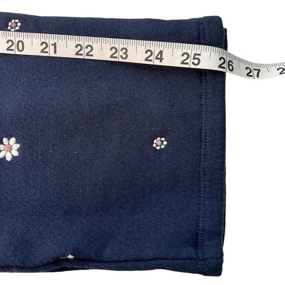 New Women’s Madewell Airyterry Floral Embroidered Tapered Sweatpants Size M - Picture 8 of 8